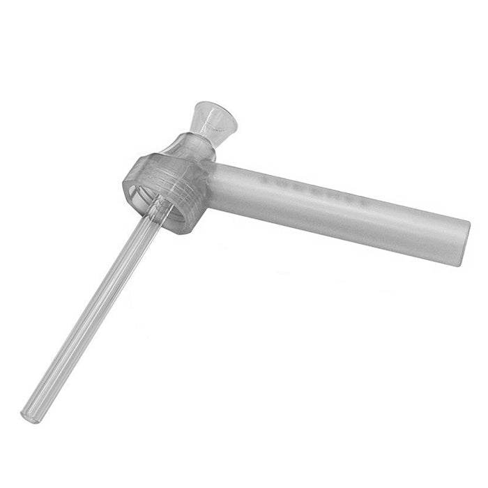 Top Puff Portable Screw on Converter Water Bottle Bong Clear - Bong Empire