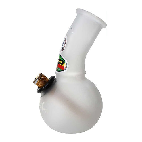 MWP Frosted Baby Bubble Glass Bong 15cm - Best Bongs And More