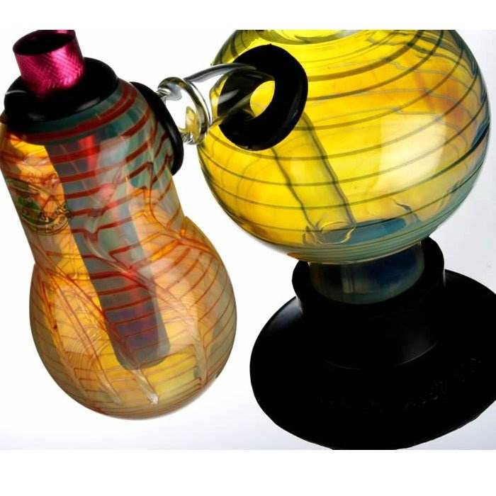 Agung Booster Double Chamber Glass Bong 32cm - Bong Empire