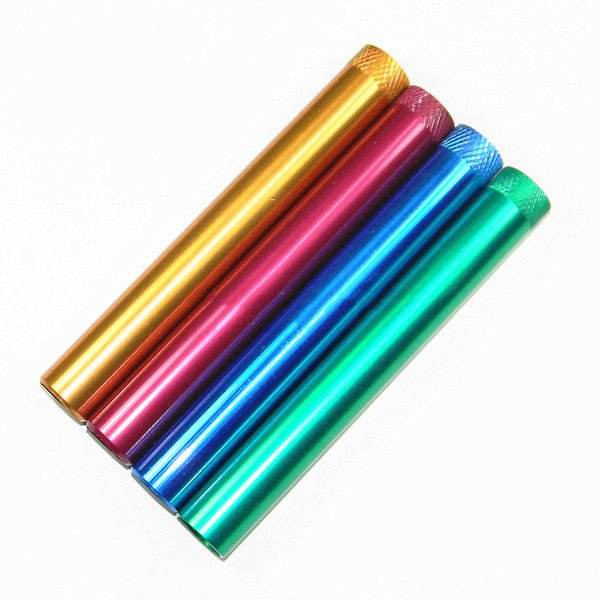 Anodized Metal Bonza Stems 8cm-18cm 12cm - Bong Empire