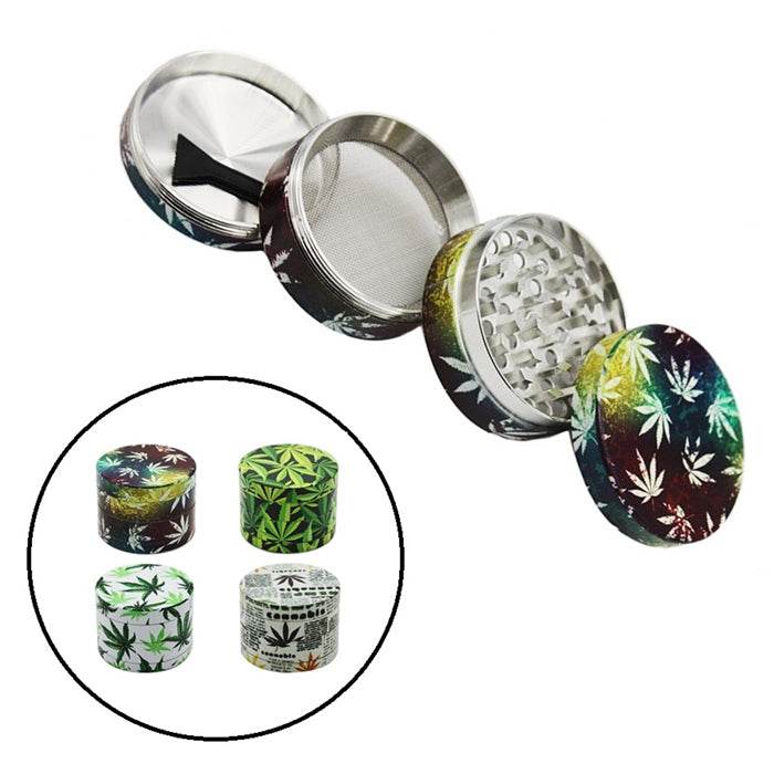 3D Design Laser Cut 4 Layer Grinder 50mm - Bong Empire