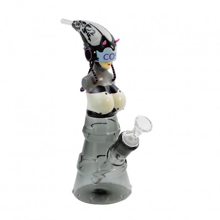 Cosy Influx Of Women Silicone Glass Bong 25cm - Bong Empire