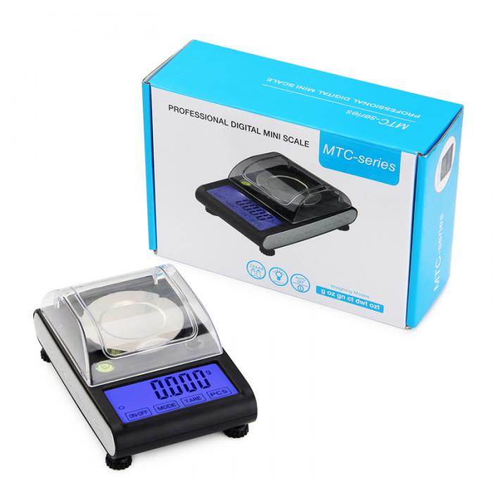 Professional Digital Milligram Table Scales 0.001g-50g - Bong Empire