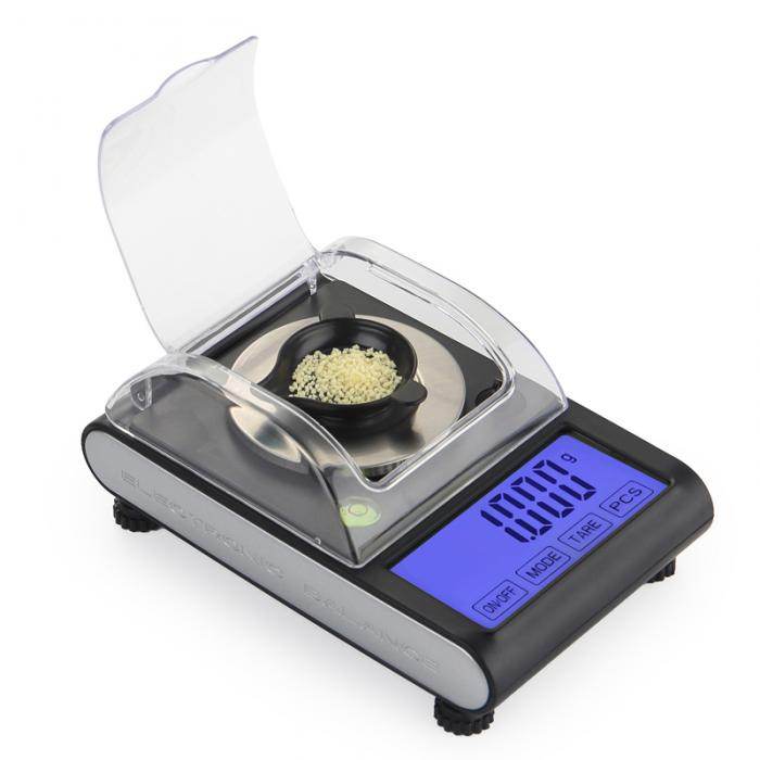 Professional Digital Milligram Table Scales 0.001g-50g - Bong Empire