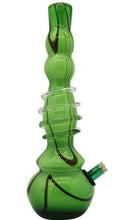 Load image into Gallery viewer, 3G Swirl Glass Bong 30cm (Choose Colour) - Best Bongs And More

