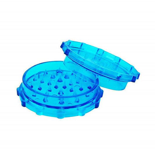 Large Acrylic Two Layer Grinder 61mm - Bong Empire
