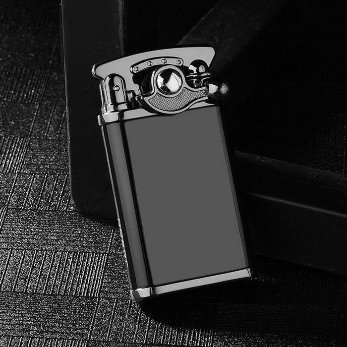 Jobon Jet Lighter Classic Windproof Black - Bong Empire