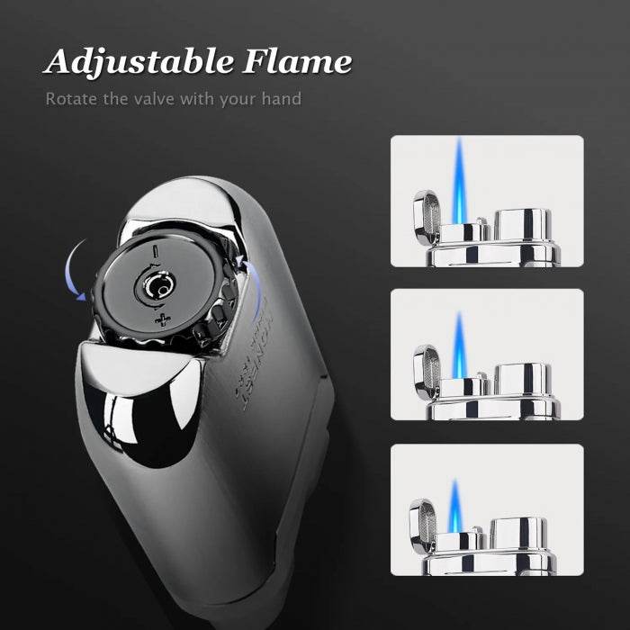 Honest Torch Butane Shaver Windproof Jet Lighter - Bong Empire