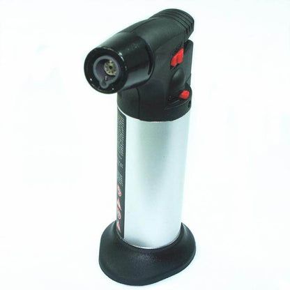 ZENGAZ Standing Torch Jet Lighter Silver - Bong Empire