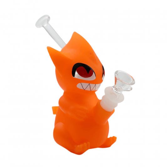 Monster Silicone Bong 16cm Light Orange - Bong Empire