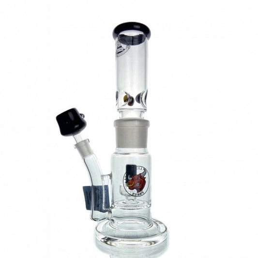 Agung Angry Bull Modular Diffuser Glass Bong 32cm Black - Bong Empire