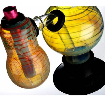 Agung Booster Double Chamber Glass Bong 32cm - Bong Empire