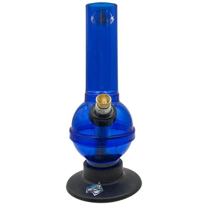 Agung Semi Classic Acrylic Bong 20cm Blue - Bong Empire