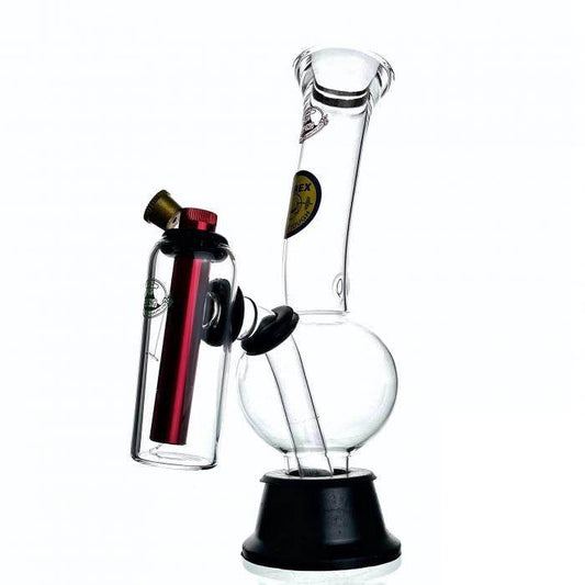 Agung Cheech Double Chamber Glass Bong 24cm - Bong Empire