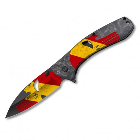 Albainox Skull Spain Pen Pocket Folding Knife 13cm - Bong Empire