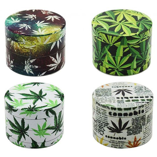 3D Design Laser Cut 4 Layer Grinder 50mm - Bong Empire