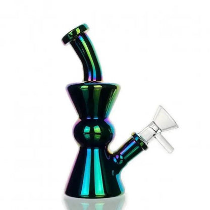 Funnel Timer Glass Bong 15cm - Bong Empire