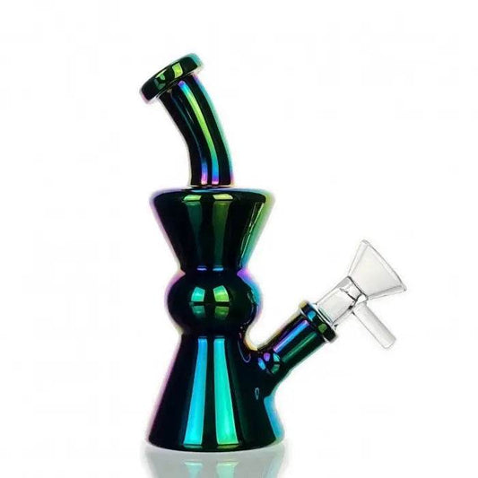 Funnel Timer Glass Bong 15cm - Bong Empire