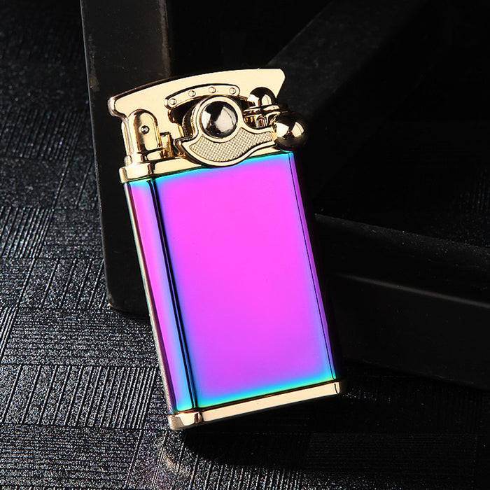 Jobon Jet Lighter Classic Windproof Rainbow - Bong Empire