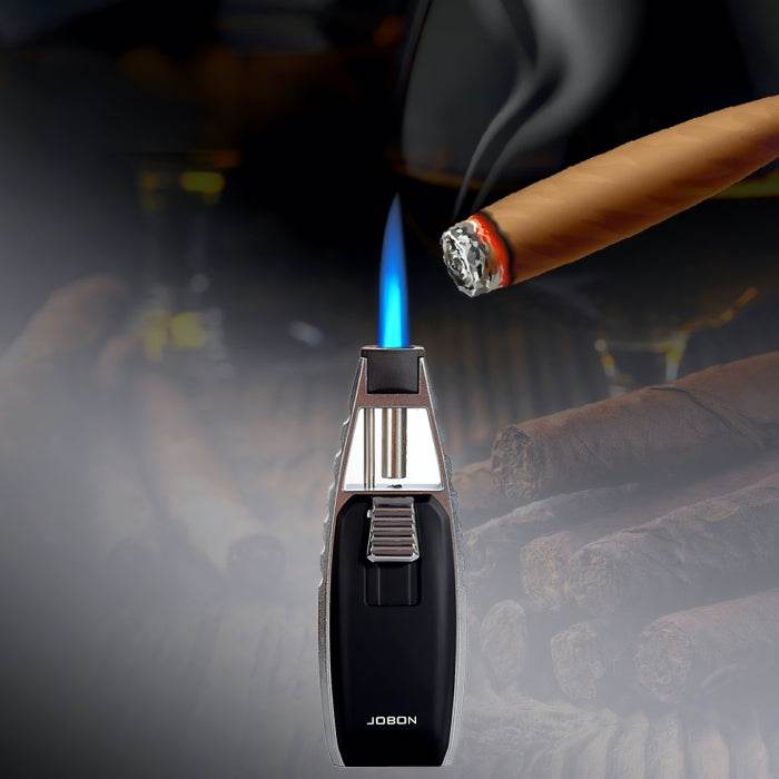 Jobon Butane Gas Blue Flame Turbo Torch Jet Lighter - Bong Empire