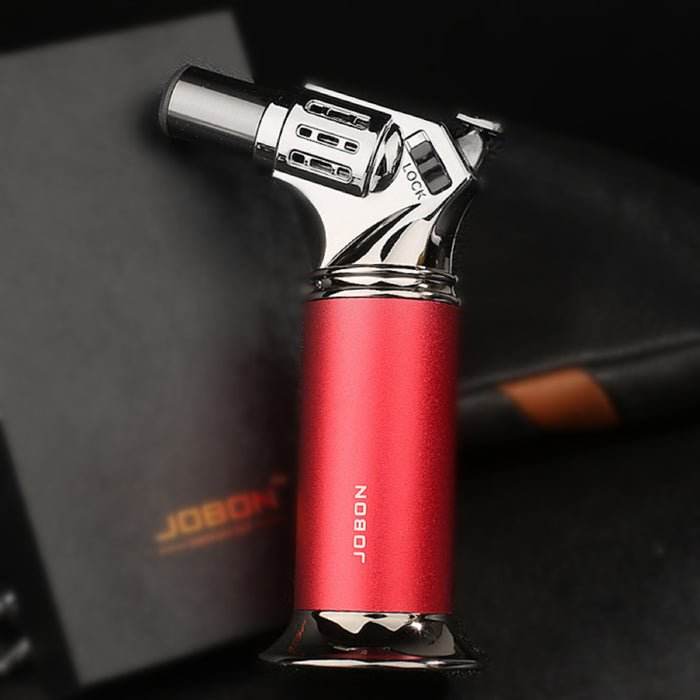 Jobon Standing Jet Torch Lighter Red - Bong Empire