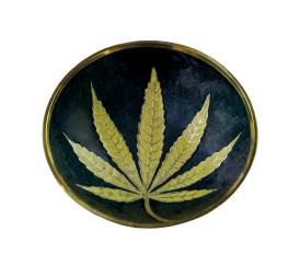 Brass Leaf Mull Chop Bowl - Best Bongs And More