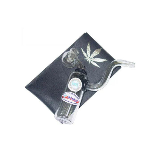 Mini Port A Water Pipe Glass Bubbler 11cm - Bong Empire