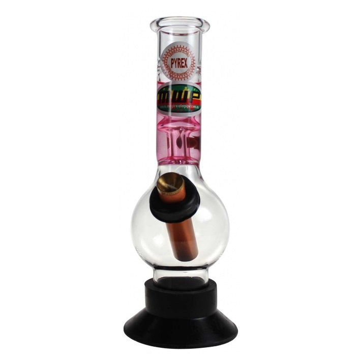 MWP Rainbow High Cooling Glass Bong 19cm - Best Bongs And More