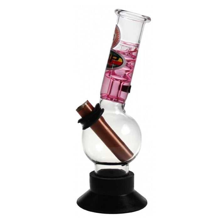 MWP Rainbow High Cooling Glass Bong 19cm - Best Bongs And More