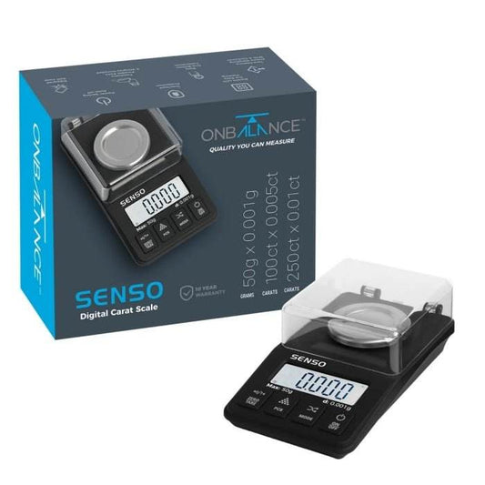 On Balance Senso Digital Carat Scales 0.001g-50g - Bong Empire