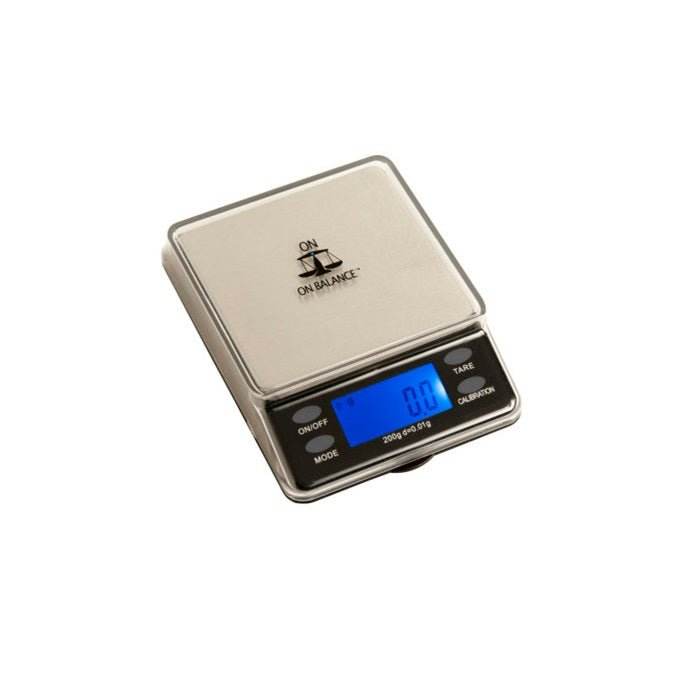 On Balance Small Table Top Digital Scales 0.01g-200g - Bong Empire