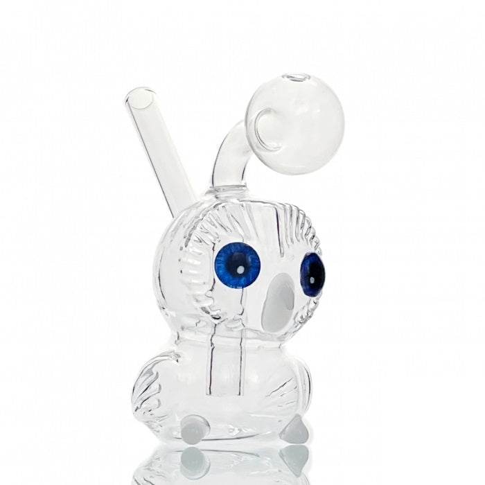 Owl Glass Bubbler Water Pipe 12cm - Bong Empire