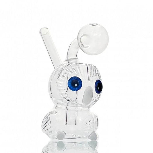 Owl Glass Bubbler Water Pipe 12cm - Bong Empire