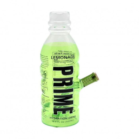 Prime Bottle Glass Bong 20cm Green - Bong Empire