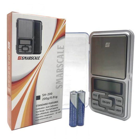 SMARSCALE Pocket Digital Scales 0.01g-200g - Bong Empire
