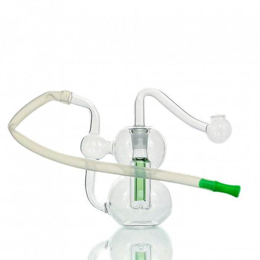 Glass Percolator Water Pipe 10cm - Bong Empire