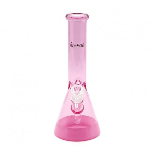 WEGE Ice Catcher Beaker Glass Bong 26cm Pink - Bong Empire