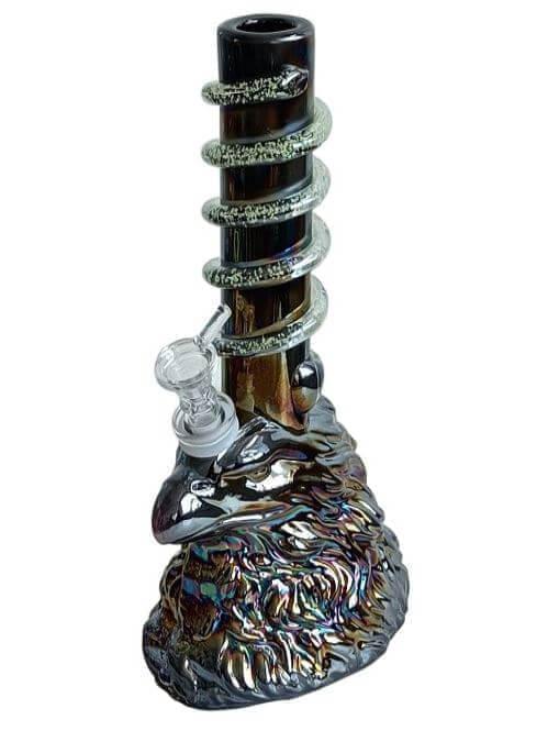 3D Eagle Glass Bong 26cm - Best Bongs And More