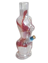 Load image into Gallery viewer, 3D Sexy Lady Glass Bong 26cm - Best Bongs And More
