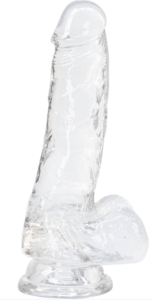 BMS Clear Crystal Dong Dildo - Best Bongs And More