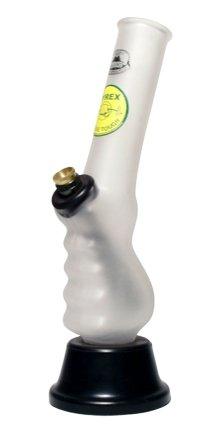 Agung Frosted Gripper Glass Bong 24cm - Best Bongs And More