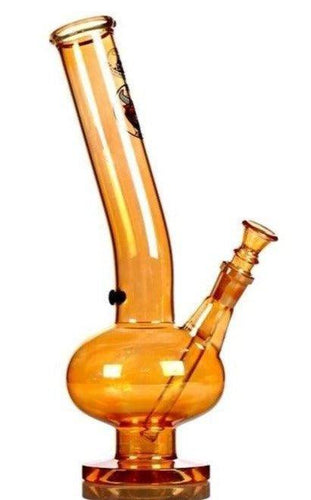Agung Gold Bubble Lustre Glass Bong 34cm - Best Bongs And More