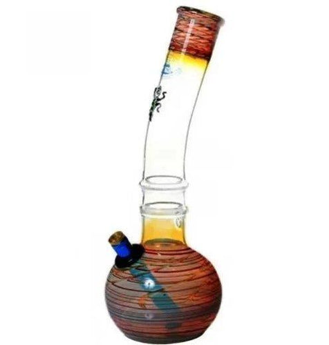 Agung Gold Fume Glass Bong 30cm - Best Bongs And More