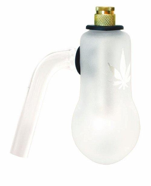 Agung Large Frosted Glass Ash Catcher Chamber Conversion Kit - Best Bongs And More