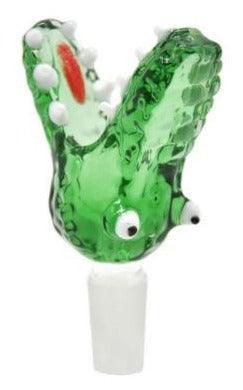 Alligator Glass Cone Piece 18mm - Best Bongs And More