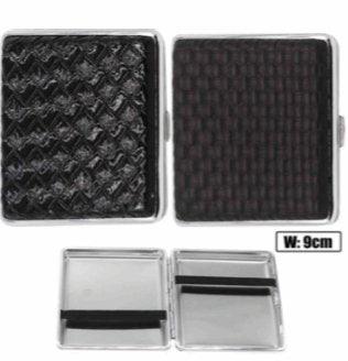 Black Designs Cigarette Hard Case Tobacco Storage - Best Bongs And More