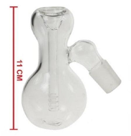 Clear Glass Tar Ash Catcher Chamber 14mm / 19mm - Best Bongs And More