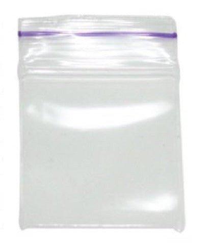 Clear Resealable Satchel Bags 3 x 3cm 100 Pack - Best Bongs And More