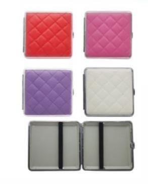 Coloured Quilt Designs Cigarette Hard Case Tobacco Storage - Best Bongs And More