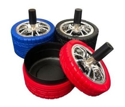 Coloured Wheel Spinning Ashtray - Best Bongs And More